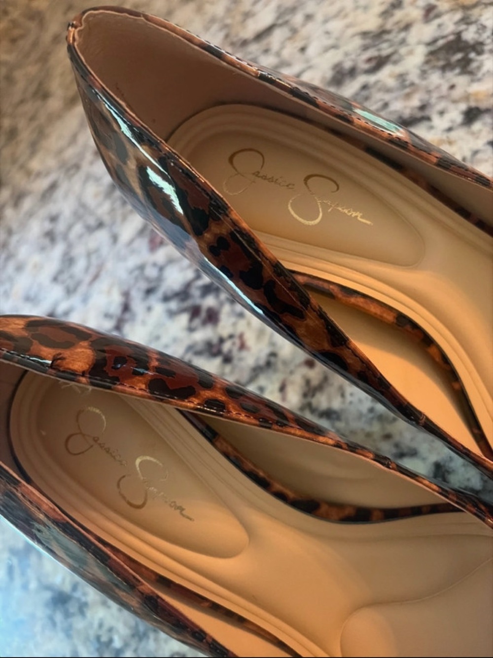 JESSICA SIMPSON♦️ LEOPARD STILETTO - Picture 7 of 15